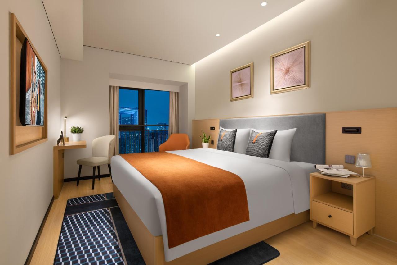 Aparthotel Citadines Gaoxin Chengdú Exterior foto